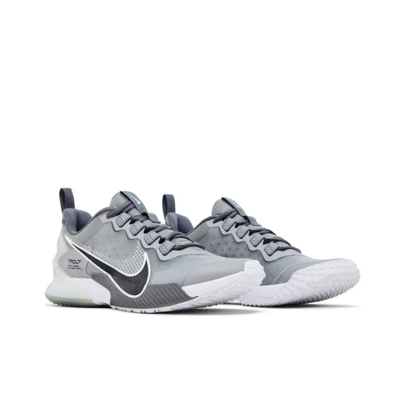 Nike Force Zoom Trout Cushioning Anti-Slip And Wear-Resistant Low-Top Training Shoes Men's Gray-1
