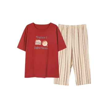 GOSO Pajama Set Women's Red Shades