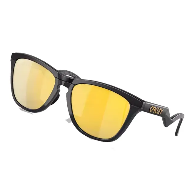 Oakley Injection Molded Square Sunglasses Unisex Black-1