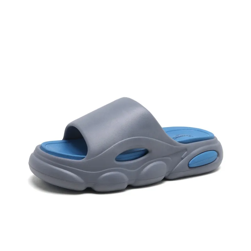 Slazenger Slip Resistant Slide Slippers Men's Gray-1