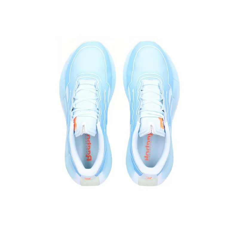 Victoria Beckham x Reebok Zig Kinetica Abrasion Resistant Breathable Low Top Running Shoes Unisex Blue-3