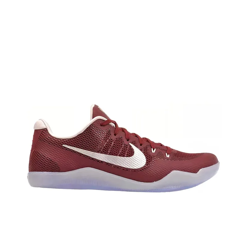 Nike Kobe 11 TB 'Team Red' Cushioning Wear Resistant Low Top Basketball Shoes Men's Red-1