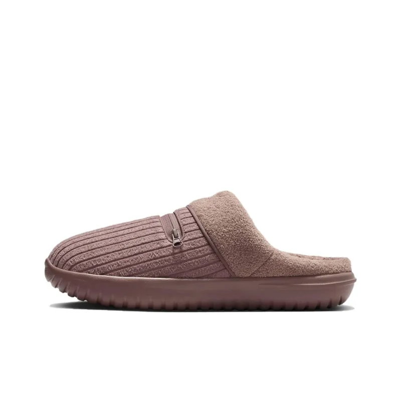 Nike Burrow Abrasion Resistant Slip Resistant Wrap toe Slippers Women's Gray Pink-0