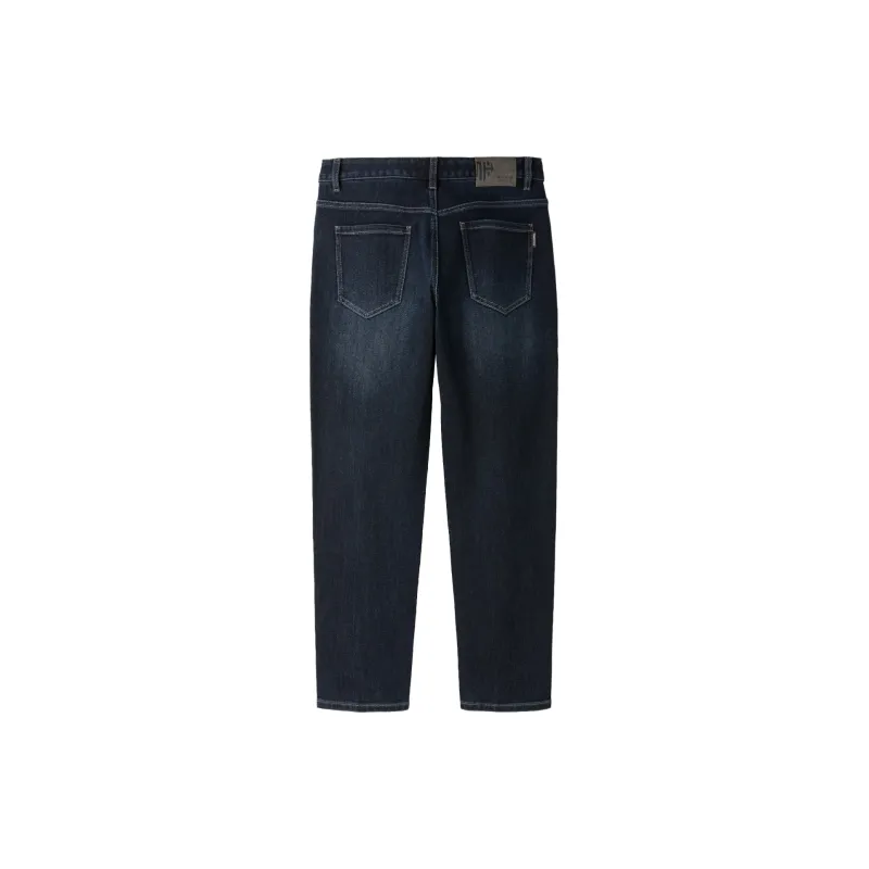 HLA Jeans Men Blue Gray Denim Gradient Dark 4C-1