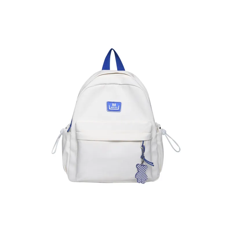 Barang Bear Nylon Backpack Regular Unisex White & Red/White & Blue/Pink/Black-2
