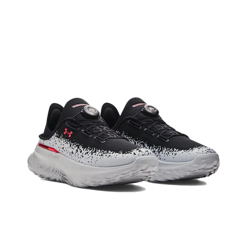 Under Armour SlipSpeed Mega Black Grey Red-2