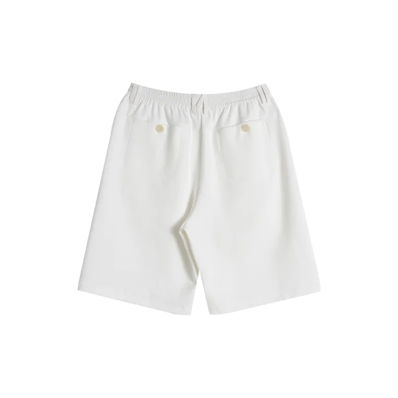 COKEIN Casual Shorts Men's White-1