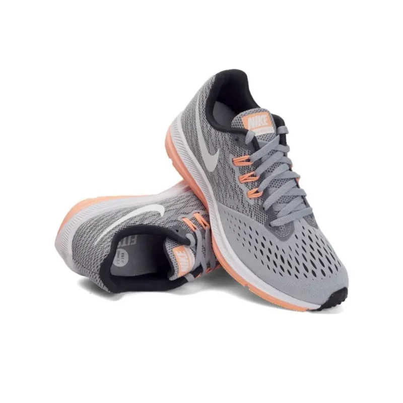 Nike Air Zoom Winflo 4 'Wolf Grey' Women's-3