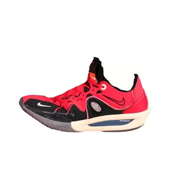 Nike Air Zoom G.T.Cut 3 'Flight V' Durable Breathable Low Top Basketball Shoes Men's Red Black