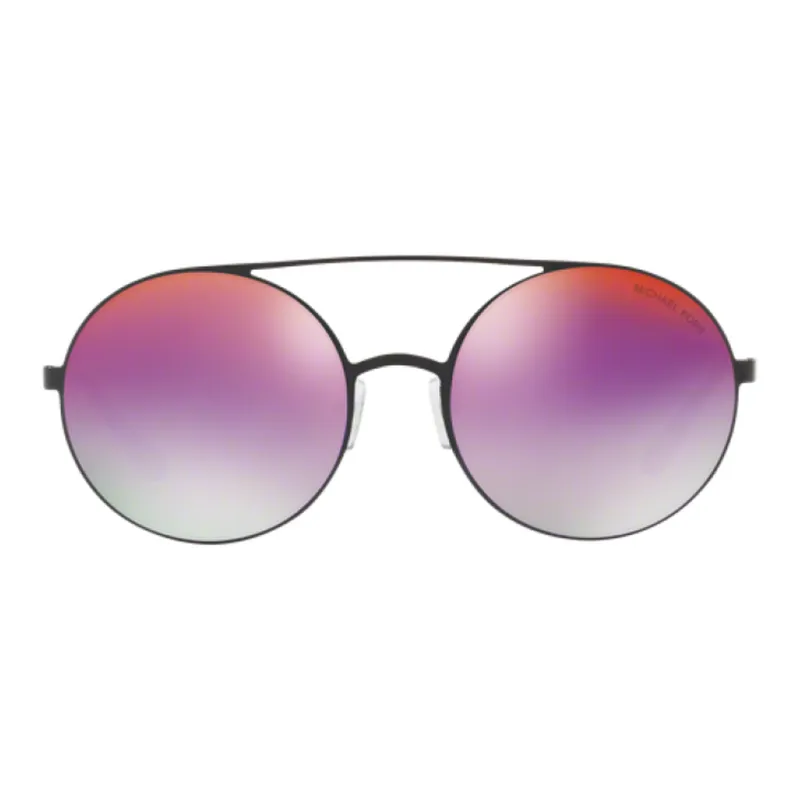 MICHAEL KORS Metal Aviator Sunglasses Women's Black-1