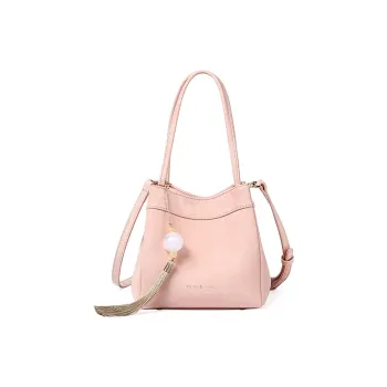 TUCANO PU Shoulder Bag, Crossbody Bag, Handbag Regular Women's Silver/Girly Pink