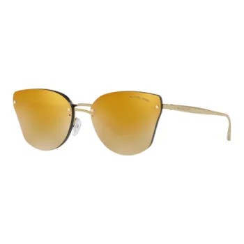 MICHAEL KORS Irregular Shape Sunglasses Women's Brown