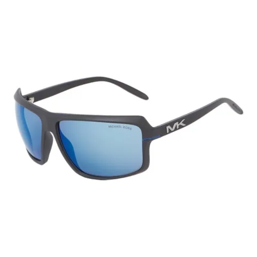MICHAEL KORS Plastic Irregular Shape Sunglasses Men's Black