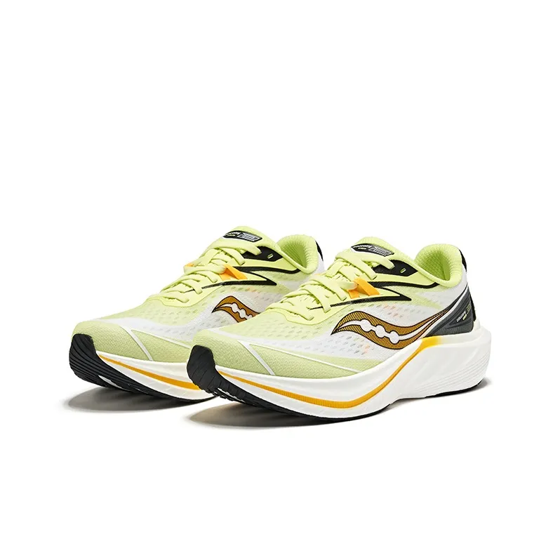 Saucony Slay 2 Cushioning, Slip Resistant, Abrasion Resistant Coverage Low Top Running Shoes Men's Green White Black-2
