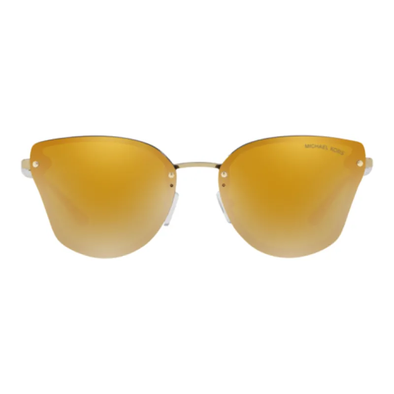 MICHAEL KORS Irregular Shape Sunglasses Women's Brown-1