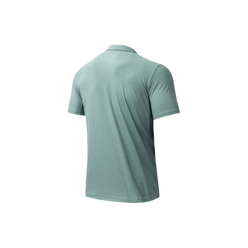 Anta Polo Shirt Men's Ethereal Teal-1