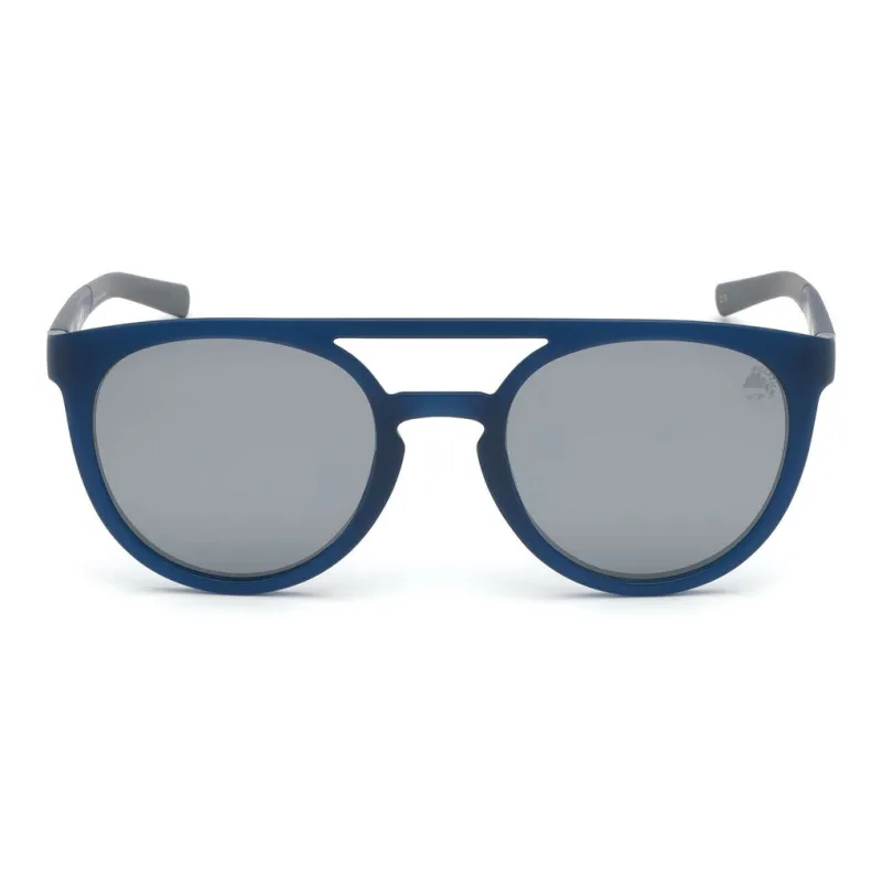 Timberland Acetate Metal Aviator Sunglasses Men's Blue-1