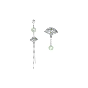 VOEX Colored Glaze Jade Earrings Women's