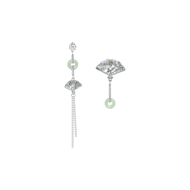 VOEX Colored Glaze Jade Earrings Women's-0