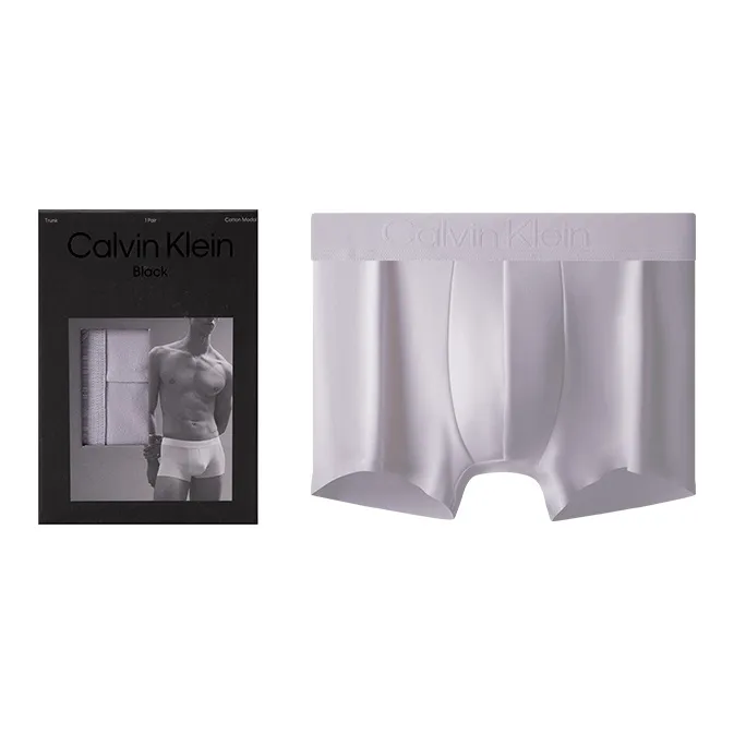 CALVIN KLEIN Underpants Men's 1 Pack Agate Gray-0