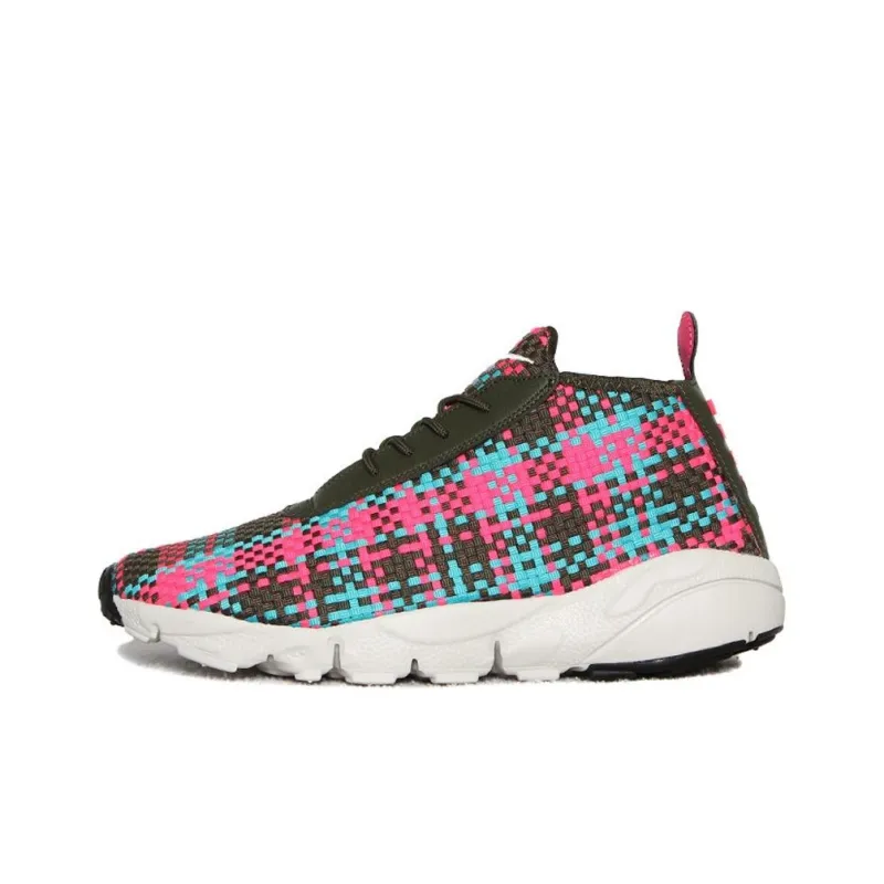 Nike Air Footscape Desert Chukka Cargo Khaki Hyper Jade Hyper Pink Umber-1