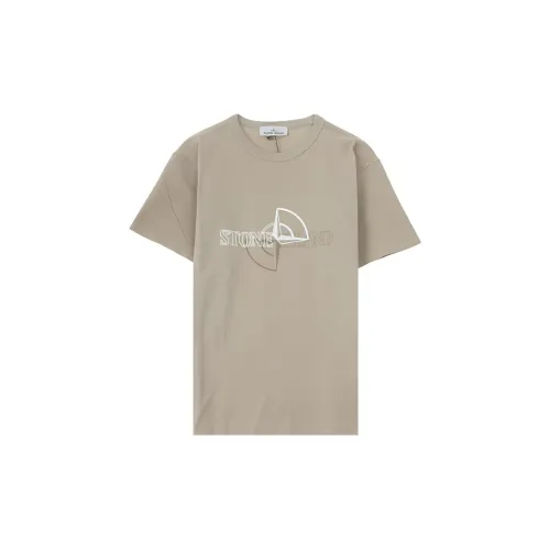 STONE ISLAND T-Shirts Men Beige