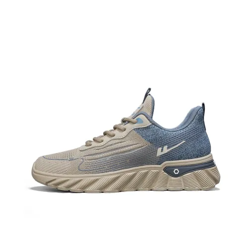 WARRIOR Running Shoes Unisex Low Top White/Light Gray