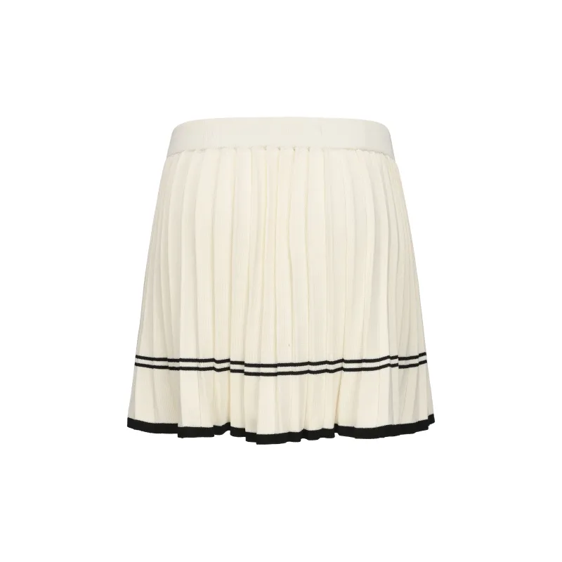 CHIWAWAMEME Casual Short Skirts Women's Apricot-1