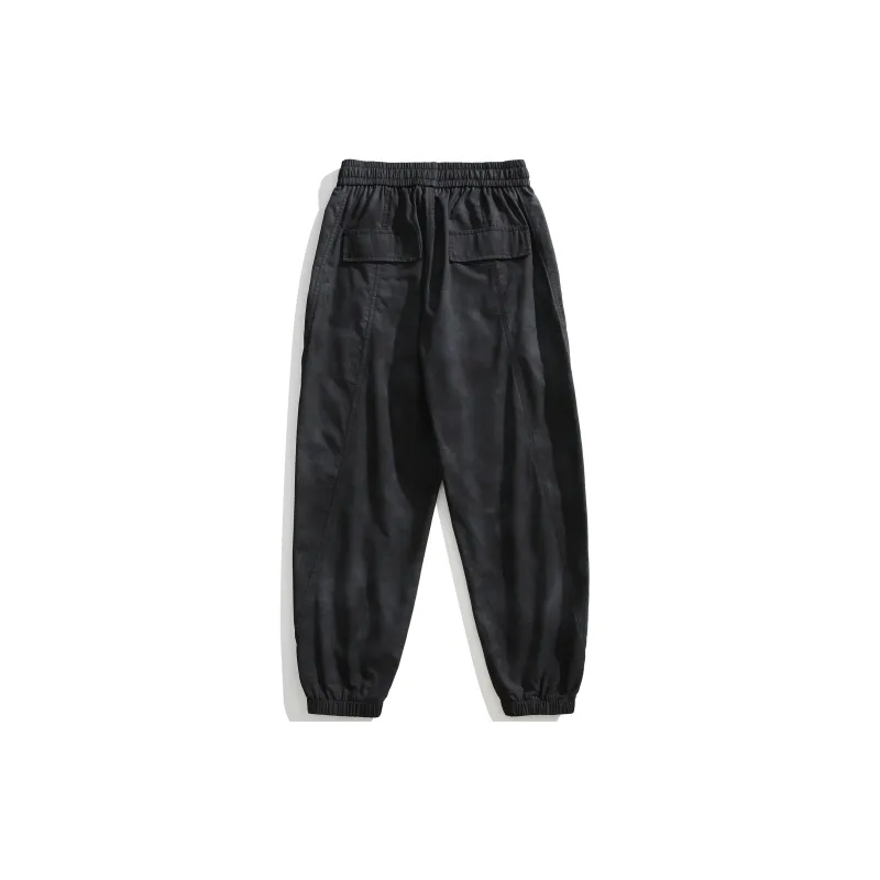 SESAME STREET Cargo Pants Unisex Black-1