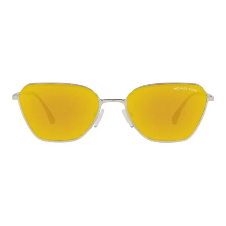 MICHAEL KORS Irregular Shape Sunglasses Women's Silver-1