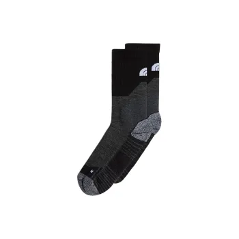THE NORTH FACE HIKING CREW SOCKS Mid-Calf Socks Unisex 1 Pack Black