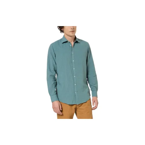 Massimo Alba Shirts Men Light Blue