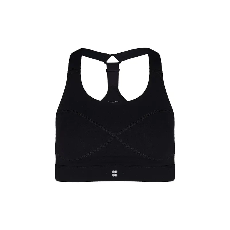 Victoria's Secret SWEATY BETTY Power Medium-Impact Sports Bra/Bk Bra Women's Black-0