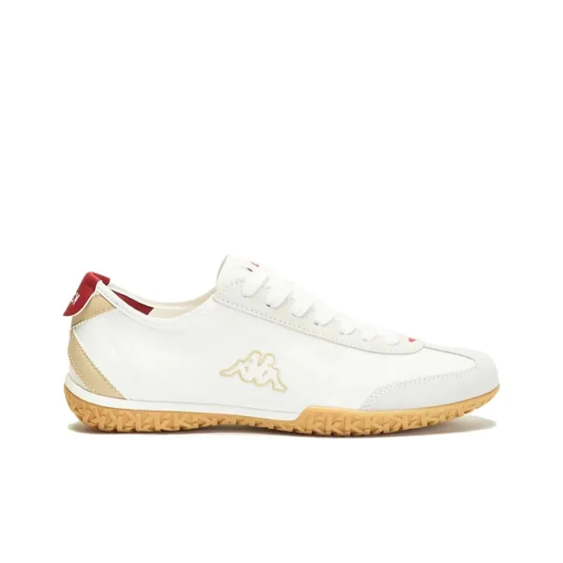 Kappa Anti Slip Wear Resistant Low Top Training Running Shoes Unisex White Red Brown-1