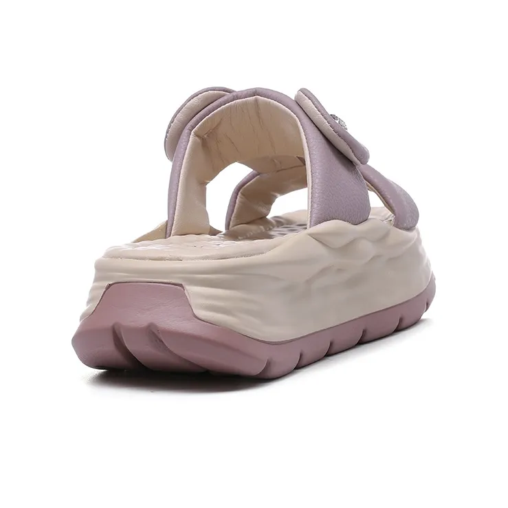 KEJIANNI PU Polyurethane Rhinestone Slip-Resistant Slide Slippers Women's-12