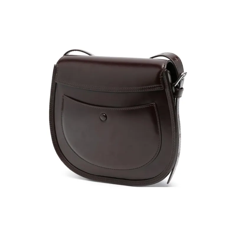 Lemaire Lambskin Crossbody Bag Shoulder Bag Women's Chocolate Brown-1