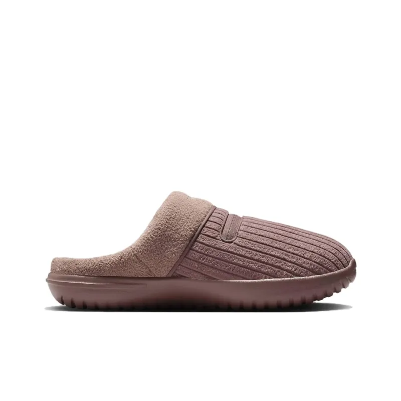 Nike Burrow Abrasion Resistant Slip Resistant Wrap toe Slippers Women's Gray Pink-1