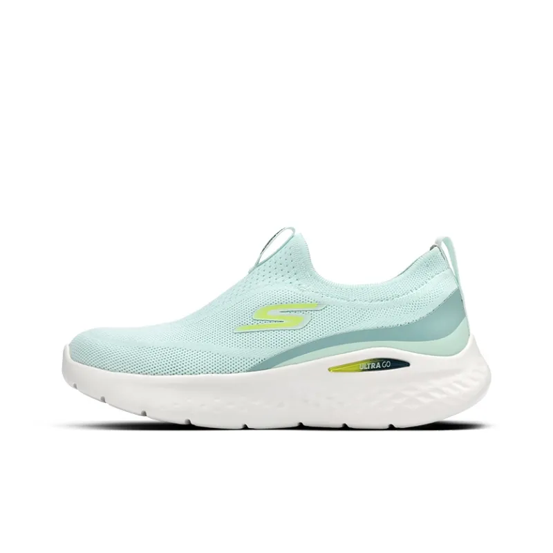 Skechers Breathable Low Top Running Shoes Women's Mint-0