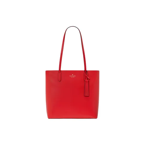 Kate Spade Saffiano Leather Tote Bag Shopping Bag Shoulder Bag Handbag Women's Apple Cider Jam Color