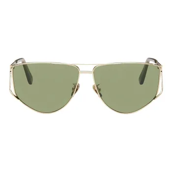 Retrosuperfuture Metal Aviator Sunglasses Men's Gold