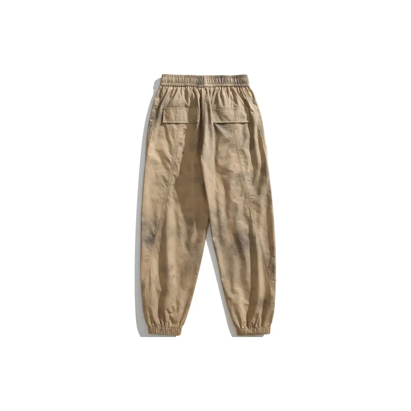SESAME STREET Cargo Pants Unisex Black-4