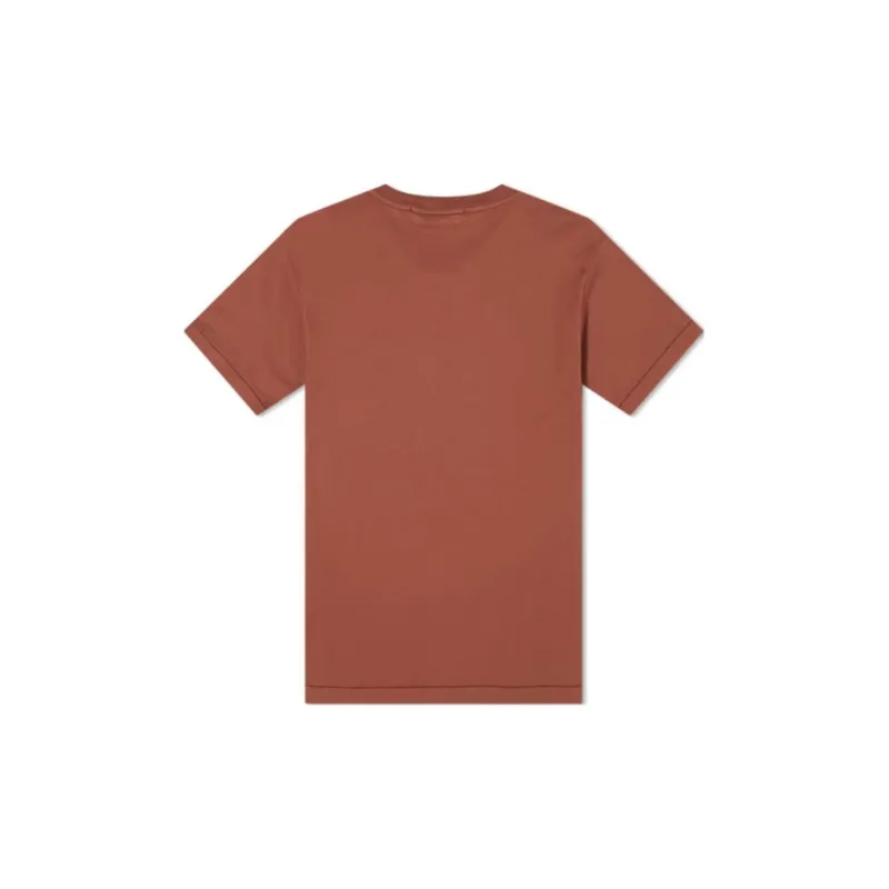 STONE ISLAND T Shirt Men's Burgundy-1