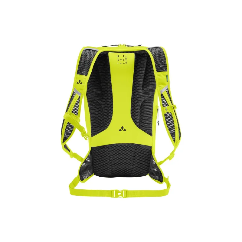 VAUDE Recycled Polyester Polyamide Polyurethane PU Outdoor Hiking Bag Backpack Unisex Bright Green-3