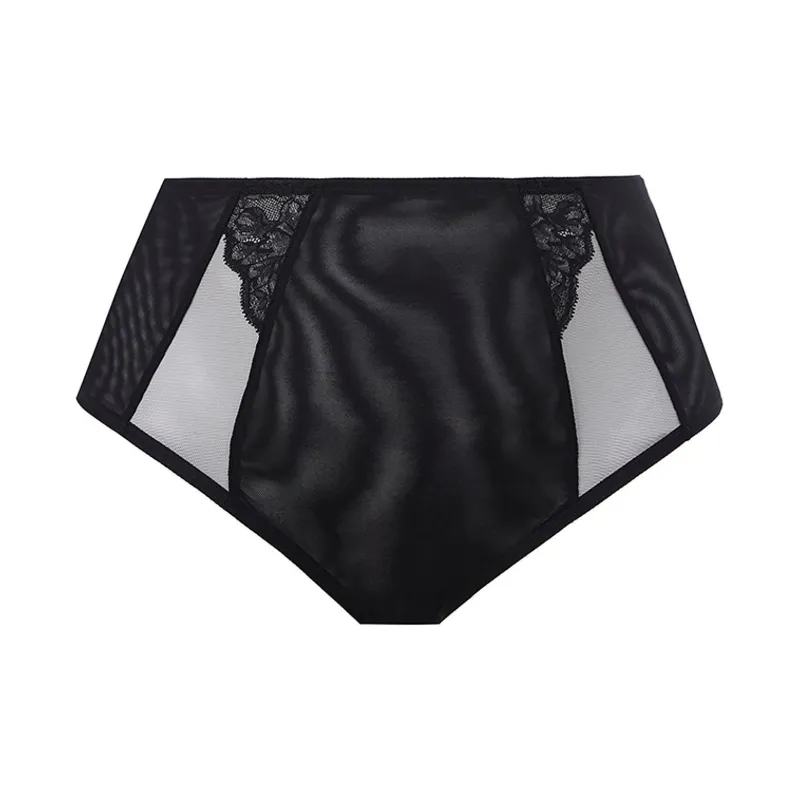 Victoria's Secret ELOMI Brianna Full Brief / Black Underpants Women's 1 Pack Black-0
