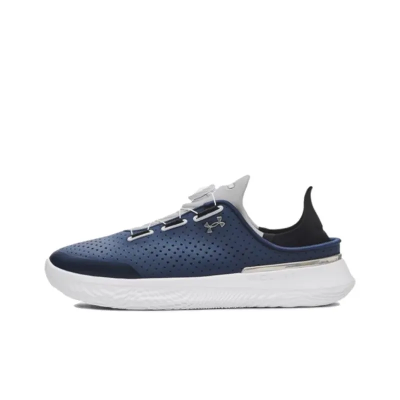 Under Armour UA SlipSpeed Anti Slip Wear Resistant Low Top Training Shoes Unisex Blue-0