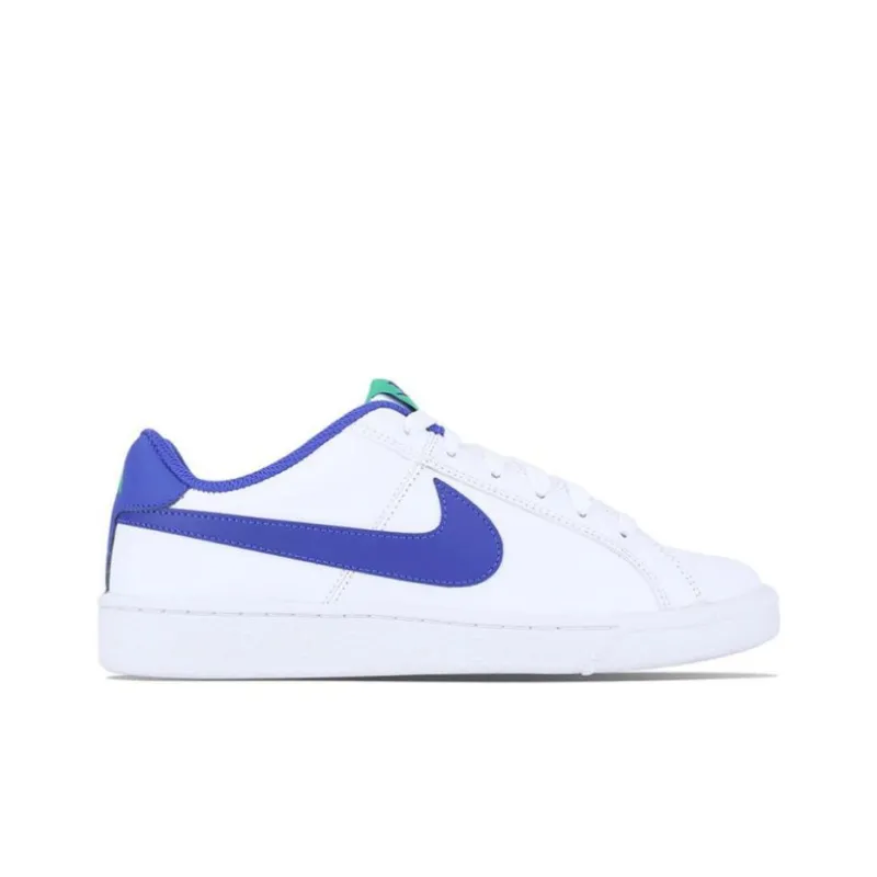 Nike Court Royale Anti Slip Wear Resistant Low Top Skateboard Shoes Women's White Blue-1