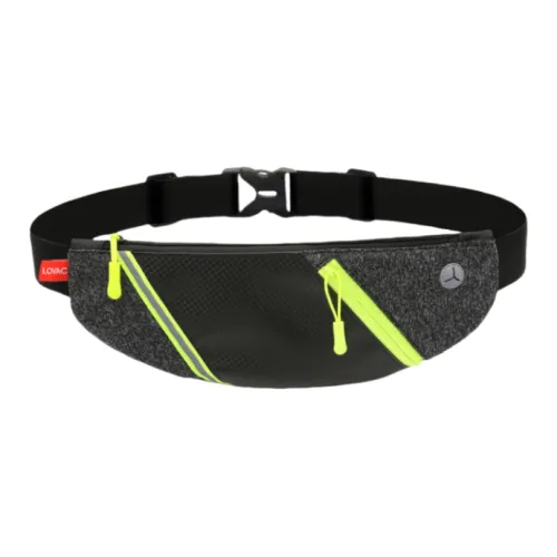 Bo Shu Jian Running Fanny Pack Polyamide Unisex Black/Gray/Green