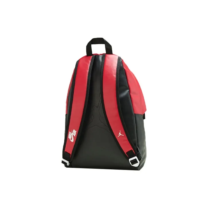 Jordan Polyester Backpack Regular Unisex Red Black White-2