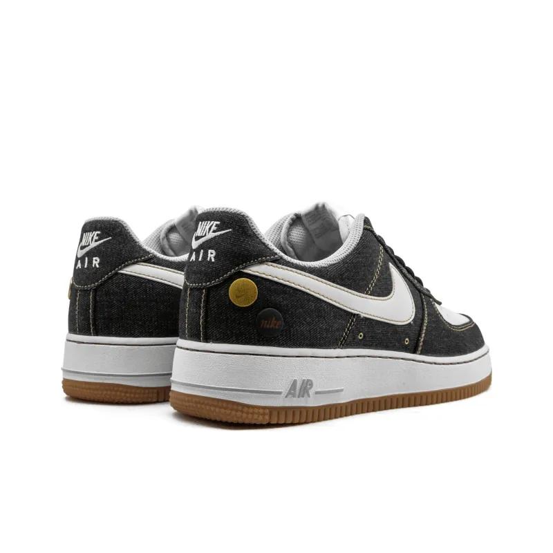 Nike Air Force 1 '07 Low Black Denim-2