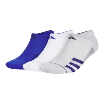 Adidas SUPERLITE Ankle Socks Men's 3 Pack Blue/College Navy/Victory Blue